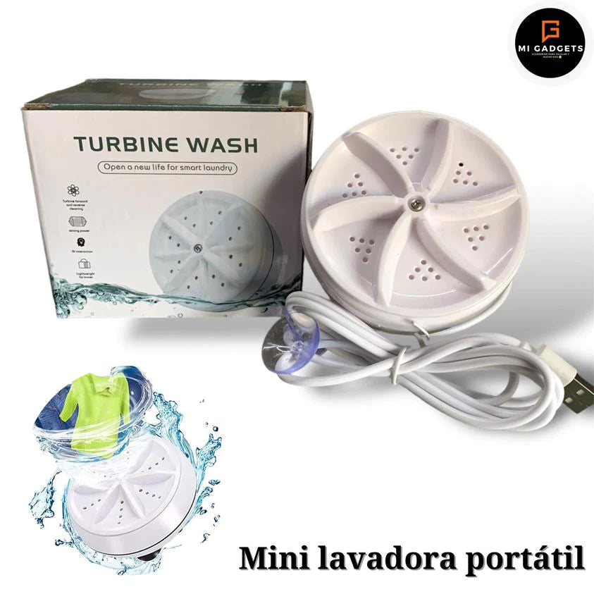 Mini Lavadora Portatil