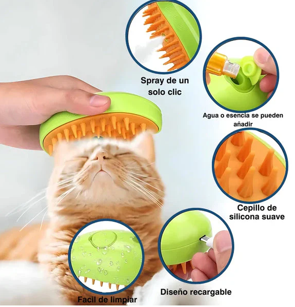 Cepillo De Vapor Para Mascotas