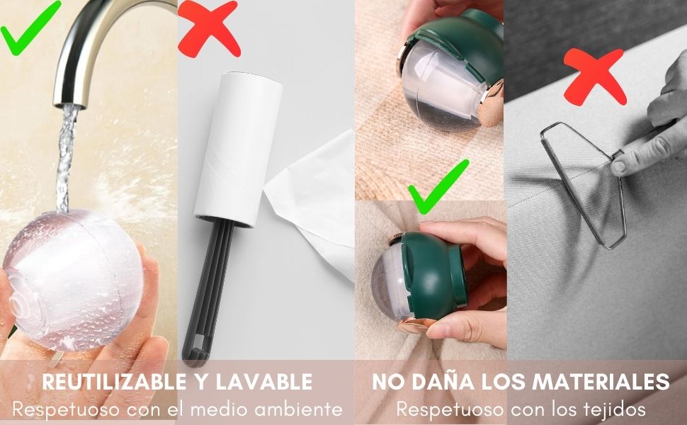 Combo Esfera Quita pelos + Alimentador de Mascotas®